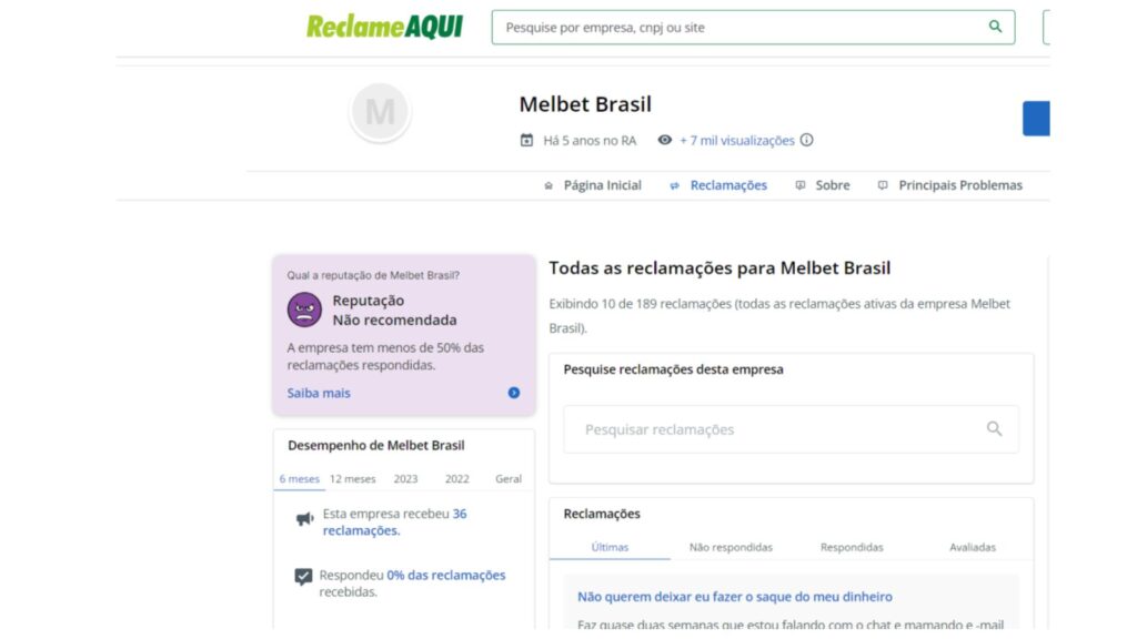 melbet reclame aqui